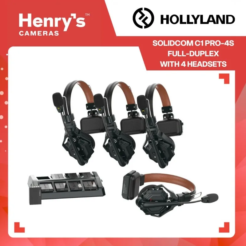 Hollyland Solidcom C1 Pro — 4 Headsets