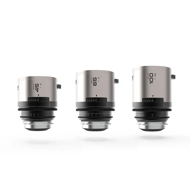 Blazar 1.5× Anamorphic Set — 45 / 65 / 100mm
